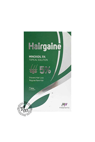 Hairgaine محلول مينوكسيديل موضعي لعلاج تساقط الشعر بتركيز 5%