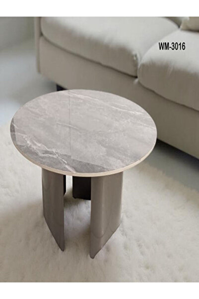 unbranded FLOOR COFFEE TABLE 90*90 CM COLOR GREY