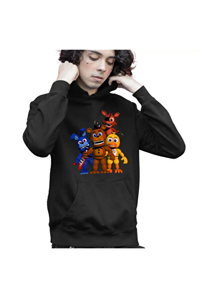 OEM Hanorac Copii Baieti FNAF All Team Five Nights at Freddy Horror Halloween