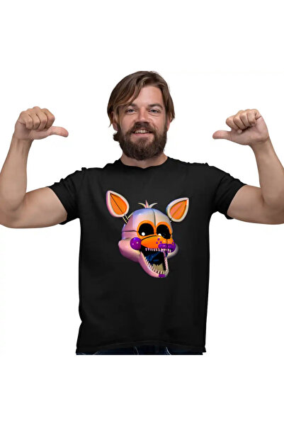 OEM Tricou Barbati Fnaf Funtime Foxy Five Nights at Freddy Horror Halloween