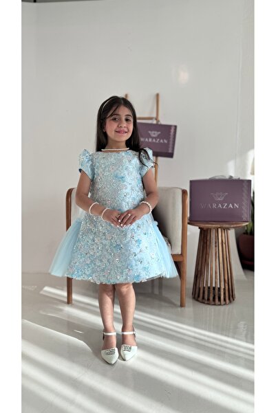 Warazan فستان بناتي انيق للمناسبات