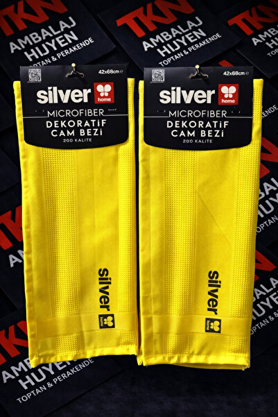 Silver MİKROFİBER CAM BEZİ 2Lİ PAKET