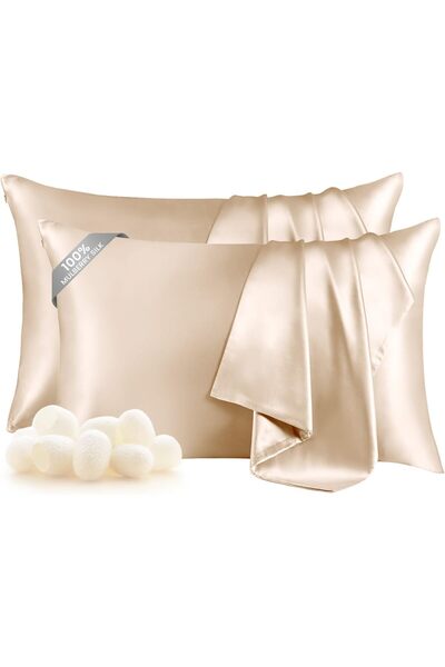 Zeelux Premium Silk Pillowcase – 100% Pure Mulberry Silk, 22 Momme 6A High-Qu...