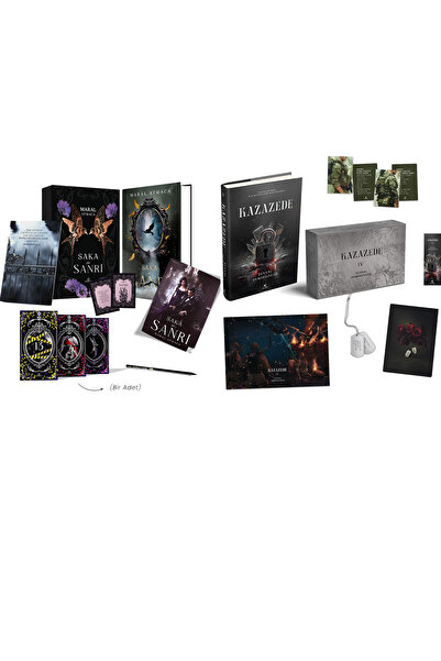 Ephesus Yayınları Saka ve Sanrı Tek Kitaplık Hediyeli Kutu ve Kazazede 4 Kutu...