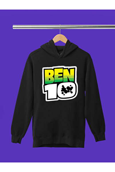MAGORS Ben10 Printed 3-Yarn Quality Soft Texture Hooded Children's Sweatshirt