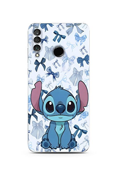 moonset Huawei P30 Lite Uyumlu Baskılı Yumuşak Silikon Şeffaf Telefon Kılıfı