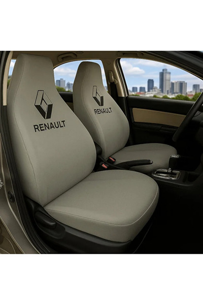 sekutuning Renault Fluence Gri Araç Koltuk Kılıfı Koruyucu Penye Servis Kılıfı