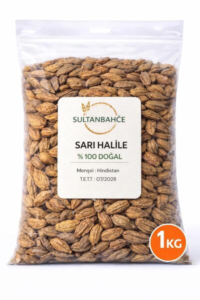 sultanbahçe Sarı Halile 1 kg – %100 Doğal - Katkısız (Terminalia chebula)