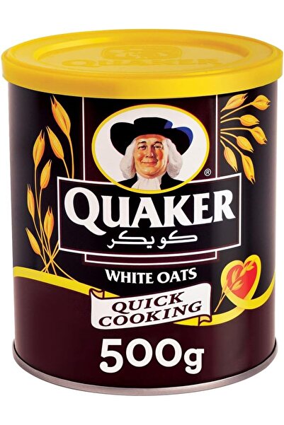 Quaker شوفان أبيض سريع التحضير في علبة - 500 غرام