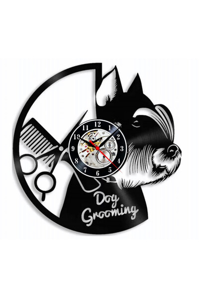 OEM DOG GROOMING SALON - wall clock