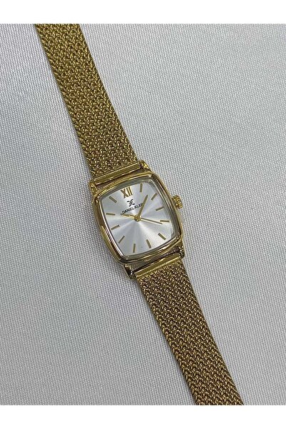 Daniel Klein Çelik hasır kordonlu, altın sarısı, 3 ATM su geçirmez kadın kol ...