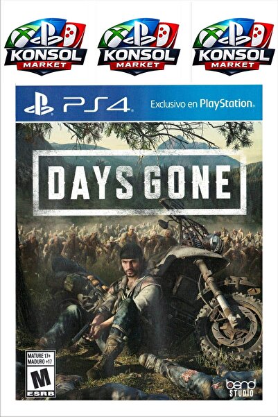 Konsol Market Days Gone - Playstation 4 Oyunu (Açılmış)