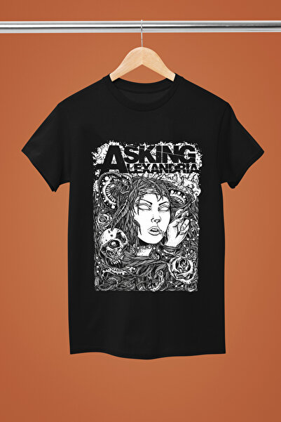 MAGORS Μπλουζάκι Rock ASKING ALEXANDRIA με στάμπα της ροκ μπάντας, βαμβακερό,...