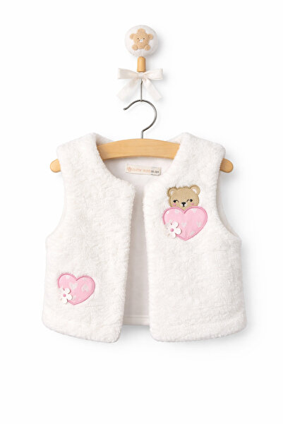 Baby Rose Set 3 piese pentru fete – ținută completă cu bluză „Sweet Heart”