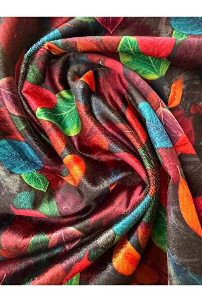 TheBohoHomeDecor Yaprak Desenli Kumaş – Çok Amaçlı - Döşemelik – 1 Metre