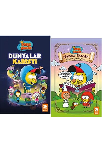 Eksik Parça Yayınları Kral Şakir Dünyalar Karıştı + Kral Şakir Lömpence Masal...