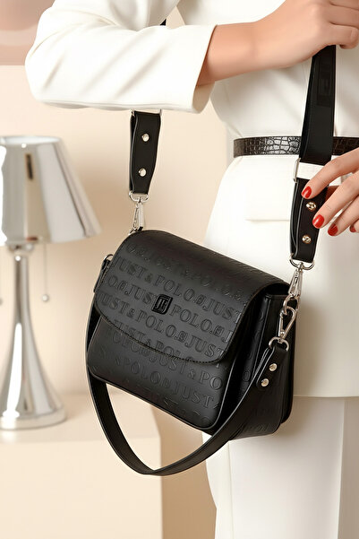 Just Polo Women's Polo 3 Compartment Shoulder Bag and Handbag (25X15 cm)