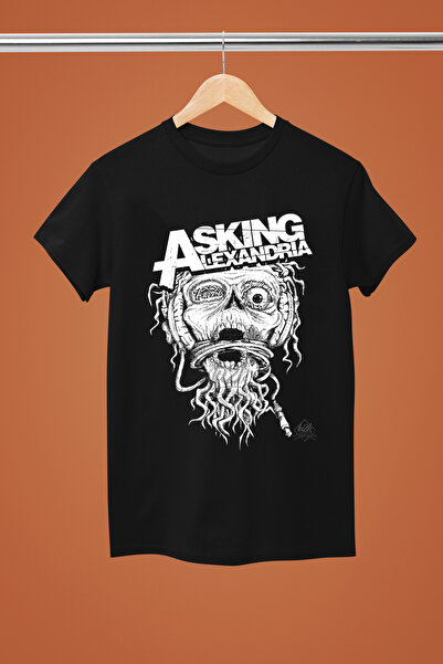 MAGORS Μπλουζάκι Rock ASKING ALEXANDRIA με στάμπα της ροκ μπάντας, βαμβακερό,...