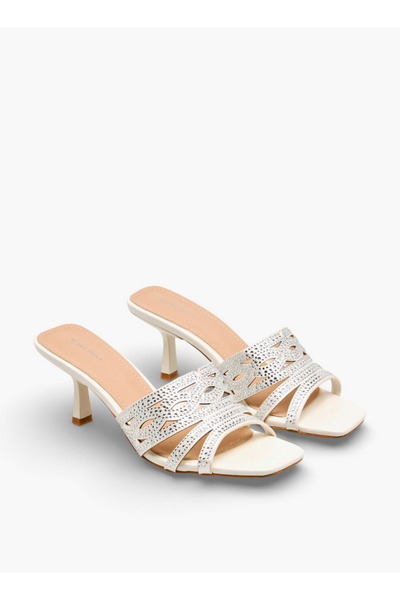 Flora Bella by Shoexpress Women Embellished Flared Heel Sandals Ramadan Colle...