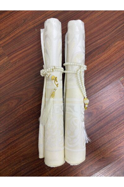 FASHİON TREND Two prayer rug sets with prayer beads