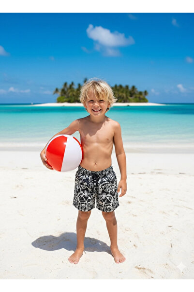 Pierre Cardin Pantaloni scurți țesuți pentru copii cu model