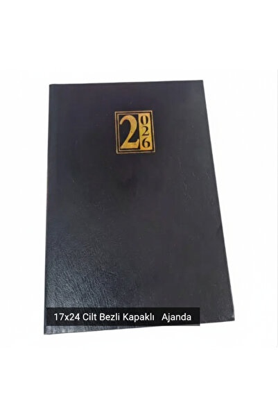sfs elektrik Agenda 17X24 Agenda with Fabric Cover