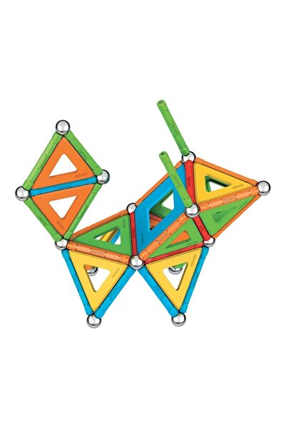 GEOMAG لعبة الذكاء المغناطيسي الملونة 78 قطعة - صن مان