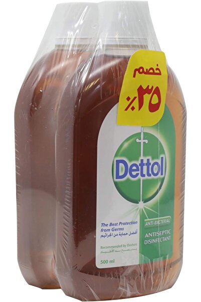 Dettol Dettol Antiseptic Liquid 500ml - 2-pack