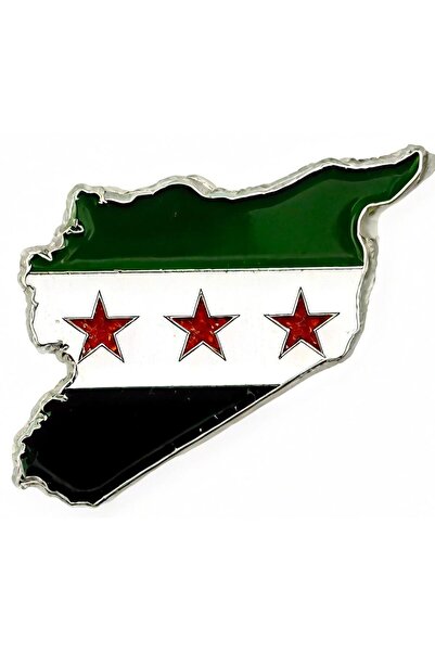 no markte ملصق للهاتف المحمول - خريطة علم سوريا