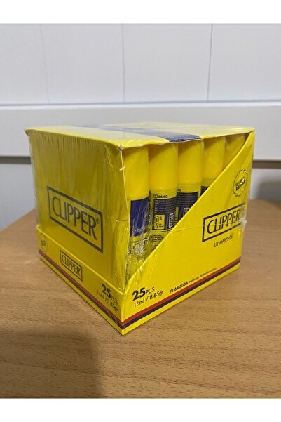 Clipper REUSE Çakmak Gazı 16 ml x 25 Adet ( Butane Gas ) mini boy , Cep gazı