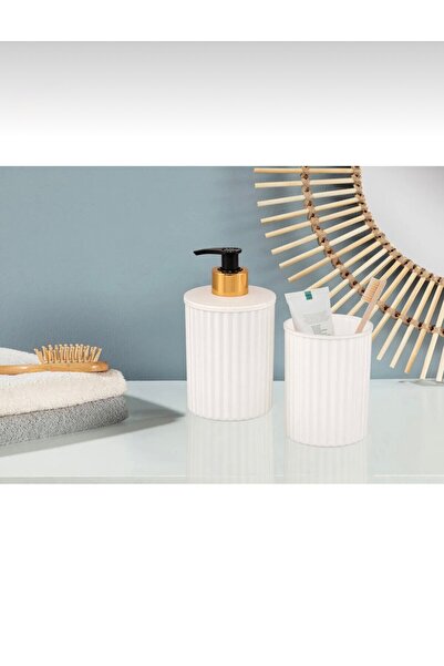ALY DURU Σετ Nostalgia 2 τεμαχίων: Δοχείο υγρού σαπουνιού, θήκη οδοντόβουρτσα...