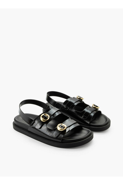 Flora Bella by Shoexpress Women Buckle Detail Sandals