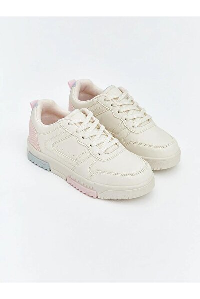 LC Waikiki Lace-Up Thick Soled Girls' Sports Shoes (S6)