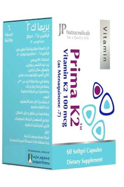 JP Nutraceuticals Jamejoom Pharma Vitamin K2 100 mcg 60 Capsules