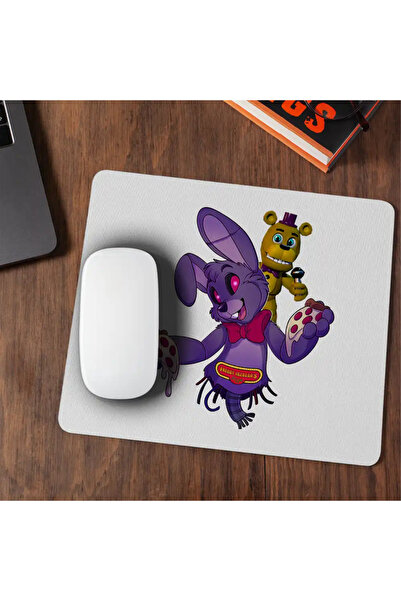 OEM Mousepad Fnaf Bonnie Pizza Robot Five Nights at Freddy Horror Halloween