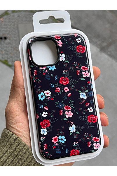 EDELFU iPhone 15 Compatible - Double Layer Durable Patterned Cover Mica and S...