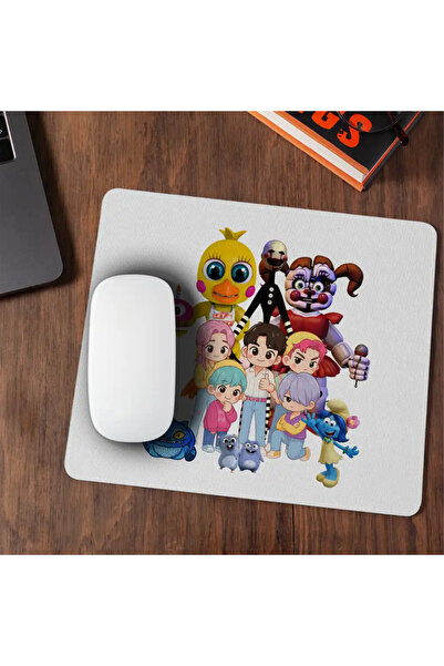OEM Mousepad Fnaf Saja Boys Kpop Demon Hunters Chibi Five Nights at Freddy