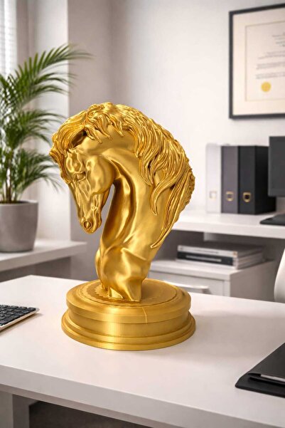 FOL DESIGN ASİL AT BÜSTÜ 25 CM