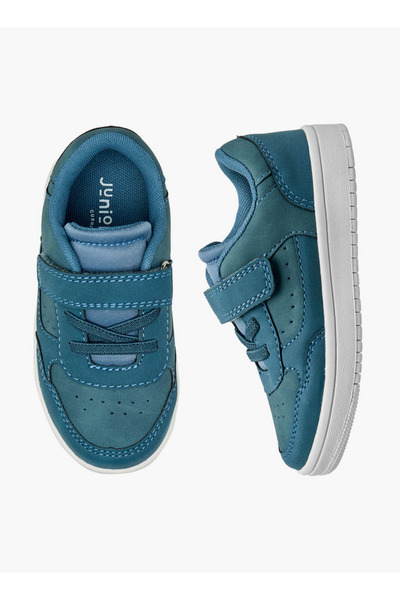 Juniors Boys Hook & Loop Ankle Sneakers