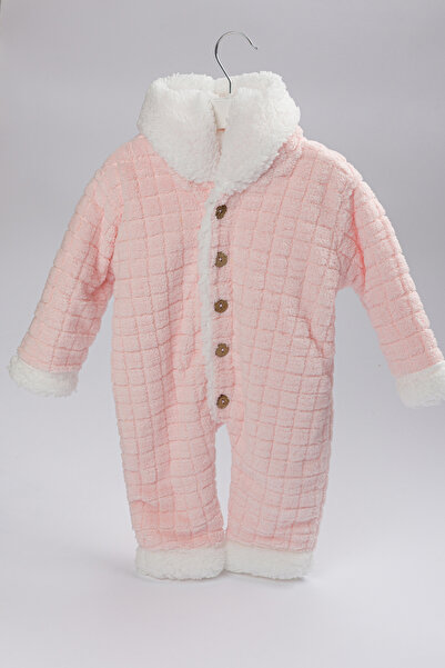 Yerli Baby Fleece Hooded Welsoft Rabbit Eared Baby Romper