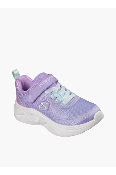 SKECHERS Girls SOLA GLOW 2.0 Hook & Loop Sneakers