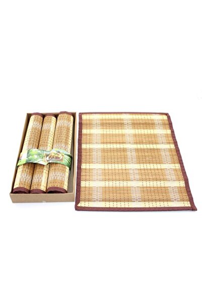 ForWhat 4Pcs 40X30Cm Placemat Set for Office Home Office Tableware Enjoyment