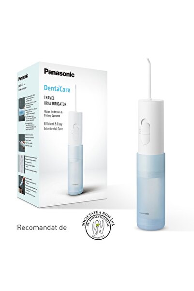PANASONIC Irigator bucal EW-DJ11-A503, 2 trepte de presiune, Portabil, 20min ...
