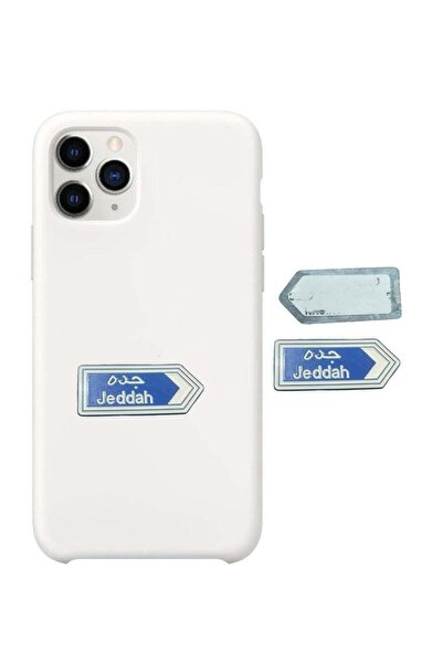 no markte Guidance Board for Jeddah City, Metal Sticker for Mobile or Any Smo...