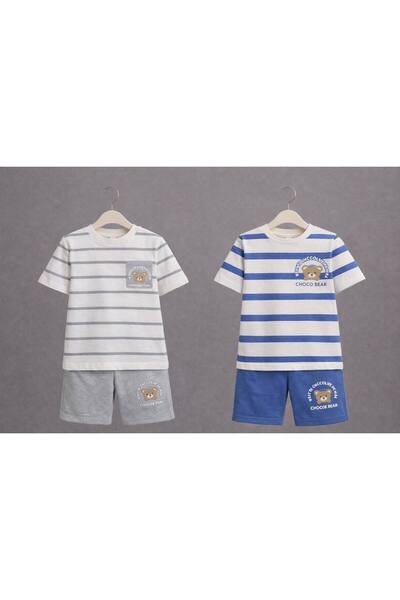 Milanlı Kids Dvodelni letnji set za dečake Pamuk