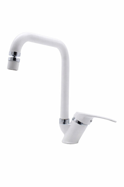 RocciArmatur صنبور مطبخ من الكروم الأبيض