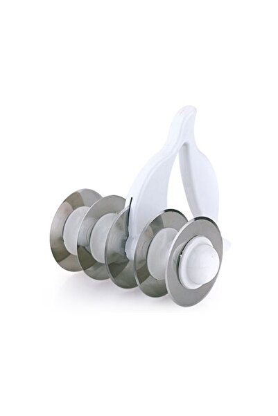 ForWhat Büro Ev Ofis Mutfağı için 5BIÇAKLI Kolay Mantı Hamuru Kesici Merdane