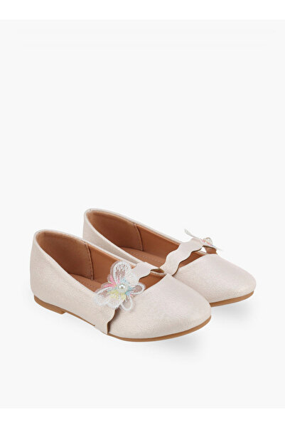 Flora Bella by Shoexpress Girls Butterfly Embellished Ballerina Shoes