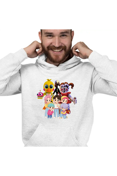 OEM Hoodie Men Fnaf Saja Boys Kpop Demon Hunters Chibi Five Nights at Freddy's