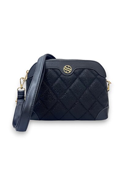 Sanmorris 1267 Cross Strap Multi-Compartment Shoulder and Cross Quilted Women...
